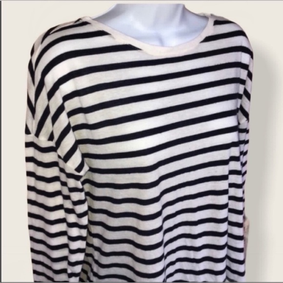Boden Light as a featherweight Top Striped Long Sleeve Comfy
Size  Small - Picture 5 of 7
